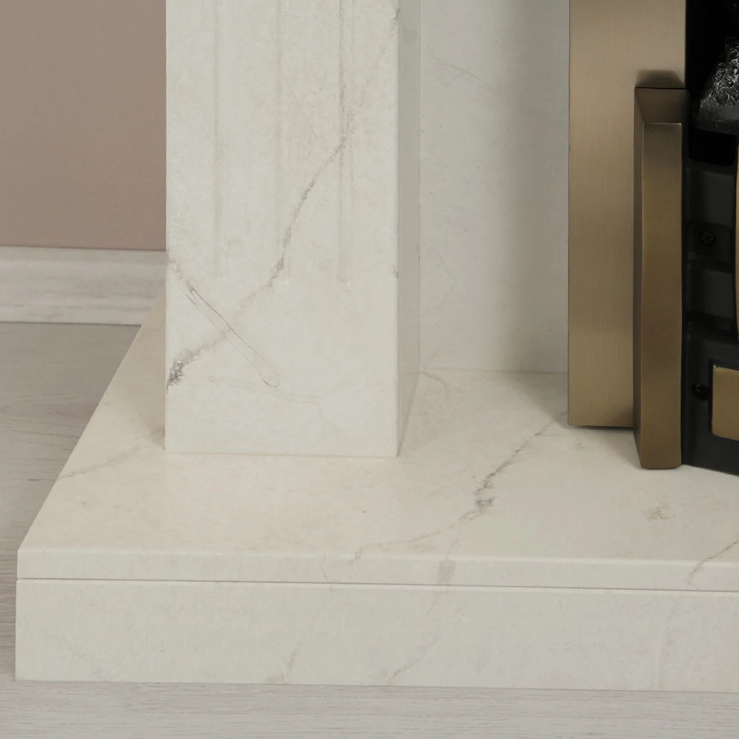 Loftscape Cheminée électrique Boyne - Imitation marbre blanc 14 Loftscape Cheminée électrique Boyne - Imitation marbre blanc – Image 12