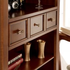 Ridgevalley Étagère Brieux II - Placage en bois véritable - Tulipier ancien 19 Ridgevalley Étagère Brieux II - Placage en bois véritable - Tulipier ancien -Meubles de salon Soldes 1000230623 201113 12540600090 DETAILS P000000001000230623