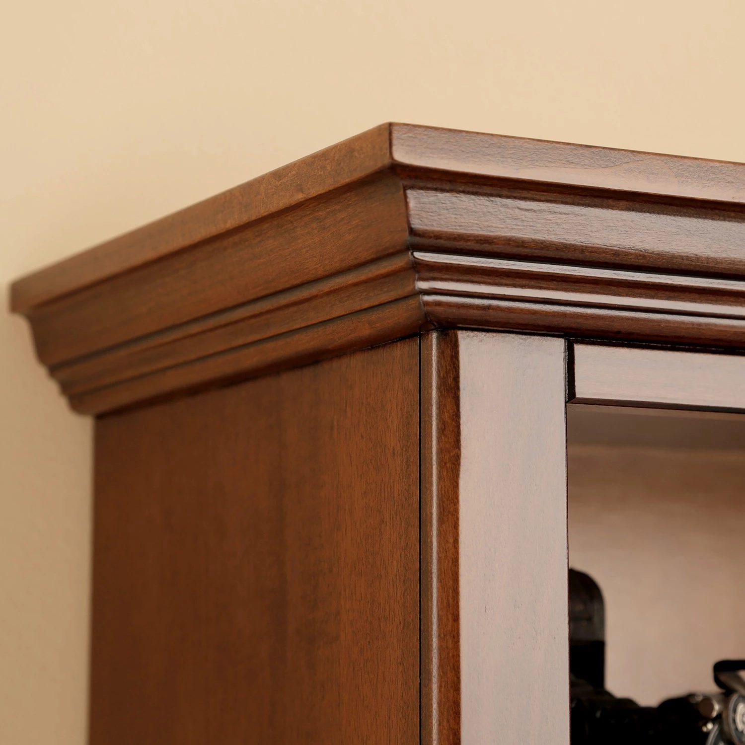 Ridgevalley Étagère Brieux II - Placage en bois véritable - Tulipier ancien 11 Ridgevalley Étagère Brieux II - Placage en bois véritable - Tulipier ancien – Image 9