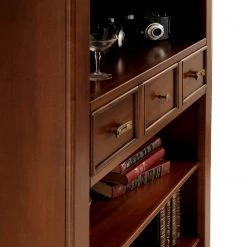 Ridgevalley Étagère Brieux II - Placage en bois véritable - Tulipier ancien 24 Ridgevalley Étagère Brieux II - Placage en bois véritable - Tulipier ancien -Meubles de salon Soldes 1000230623 201113 12541000095 DETAILS P000000001000230623