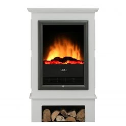 Loftscape Cheminée électrique Toudon - Blanc -Meubles de salon Soldes 1000230625 201113 12543000113 DETAILS P000000001000230625