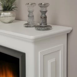 Loftscape Cheminée électrique Toudon - Blanc -Meubles de salon Soldes 1000230625 201113 12543200116 DETAILS P000000001000230625