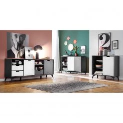 Loftscape Buffet Nevez II - Blanc / Gris 19 Loftscape Buffet Nevez II - Blanc / Gris -Meubles de salon Soldes 1000230749 201113 13072400004 MOOD DETAILS P000000001000230749 mood