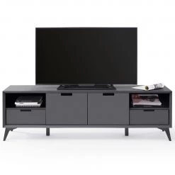 Loftscape Meuble TV Nevez - Blanc / Gris -Meubles de salon Soldes 1000230755 201113 13075600019 DETAILS P000000001000230755