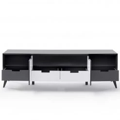 Loftscape Meuble TV Nevez - Blanc / Gris -Meubles de salon Soldes 1000230755 201113 13075700020 DETAILS P000000001000230755