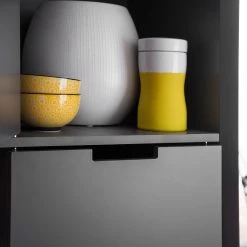 Loftscape Commode Nevez II - Blanc / Gris -Meubles de salon Soldes 1000230758 201113 13093700074 DETAILS P000000001000230758