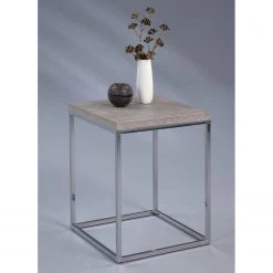 Loftscape Bout de canapé Sewen - Imitation béton / Noir 12 Loftscape Bout de canapé Sewen - Imitation béton / Noir -Meubles de salon Soldes 1000231185 210108 11250800008 MOOD DETAILS P000000001000231185 mood