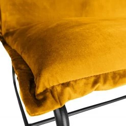 Ars manufacti Fauteuil Mazac - Velours Ravi: Jaune moutarde -Meubles de salon Soldes 1000231858 210205 07323100265 DETAILS P000000001000231858