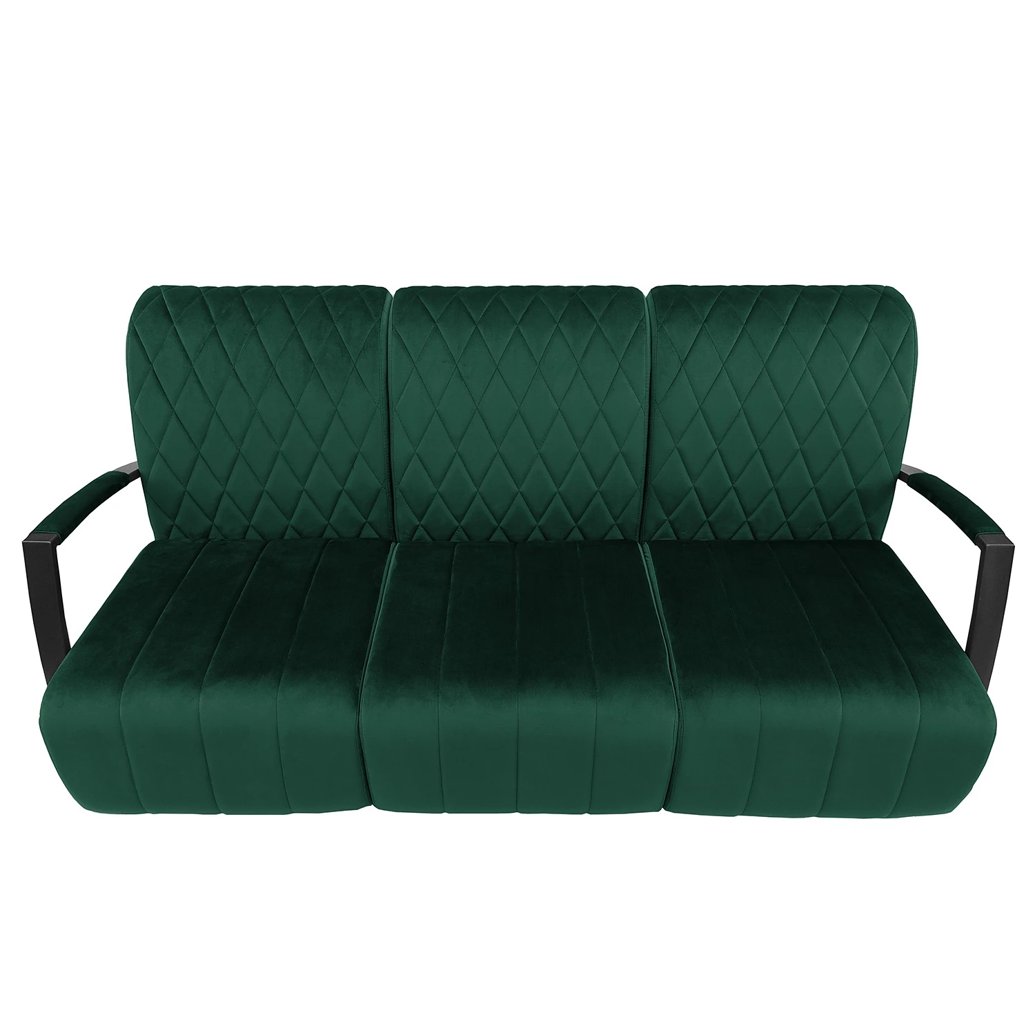 Ars manufacti Canapé Menet (3 places) - Velours - Velours Ravi: Vert vieilli 7 Ars manufacti Canapé Menet (3 places) - Velours - Velours Ravi: Vert vieilli – Image 5