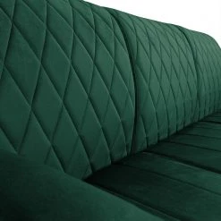 Ars manufacti Canapé Menet (3 places) - Velours - Velours Ravi: Vert vieilli 20 Ars manufacti Canapé Menet (3 places) - Velours - Velours Ravi: Vert vieilli -Meubles de salon Soldes 1000231906 210205 07485500758 DETAILS P000000001000231906