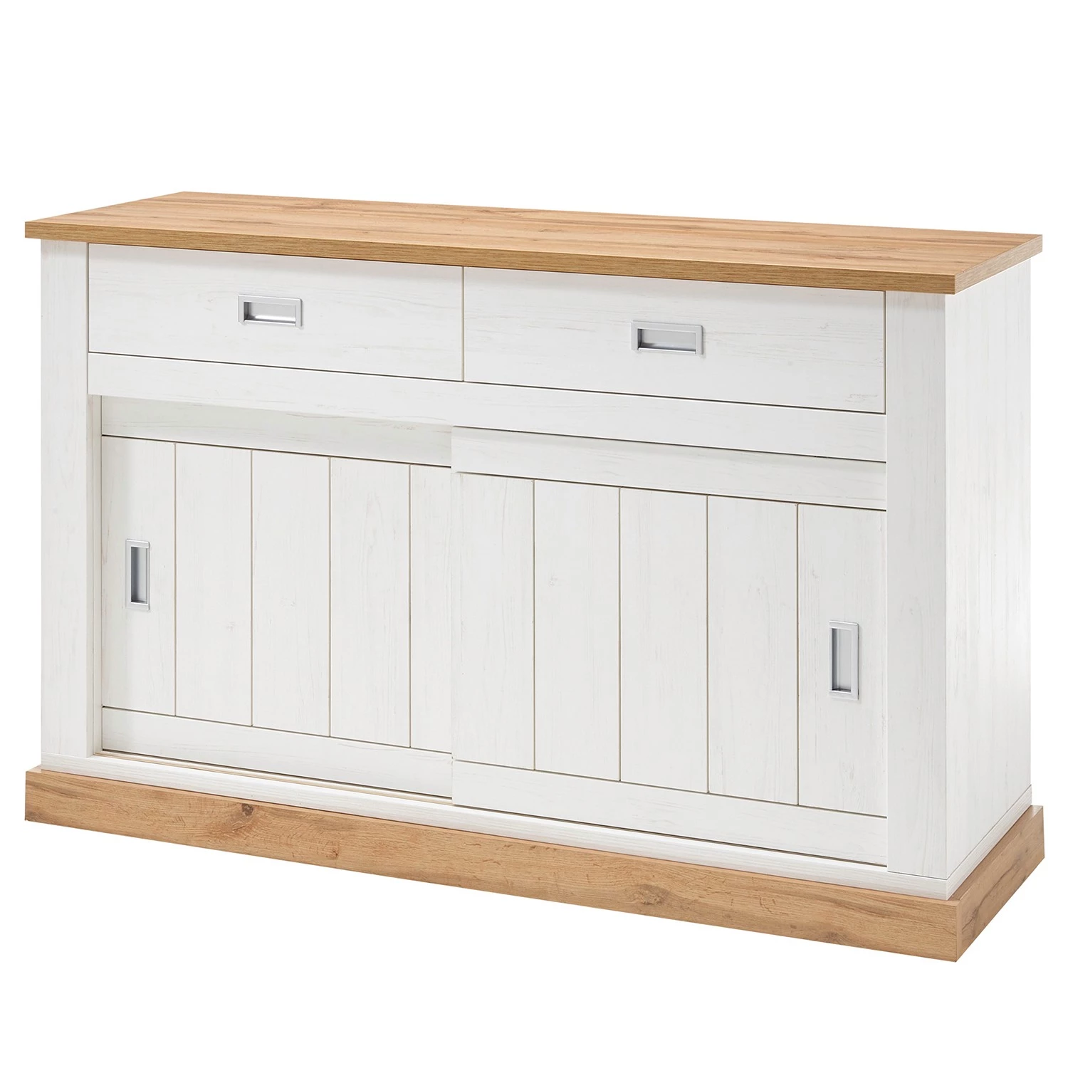 Ridgevalley Buffet Ollezy I - Imitation pin blanc / Imitation chêne artisan 3 Ridgevalley Buffet Ollezy I - Imitation pin blanc / Imitation chêne artisan
