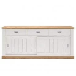 Ridgevalley Buffet Ollezy II - Imitation pin blanc / Imitation chêne artisan -Meubles de salon Soldes 1000231951 201204 06220100025 DETAILS P000000001000231951