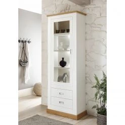 Ridgevalley Vitrine Ollezy - Imitation pin blanc / Imitation chêne artisan 10 Ridgevalley Vitrine Ollezy - Imitation pin blanc / Imitation chêne artisan -Meubles de salon Soldes 1000231957 201204 06225500048 MOOD DETAILS P000000001000231957 mood