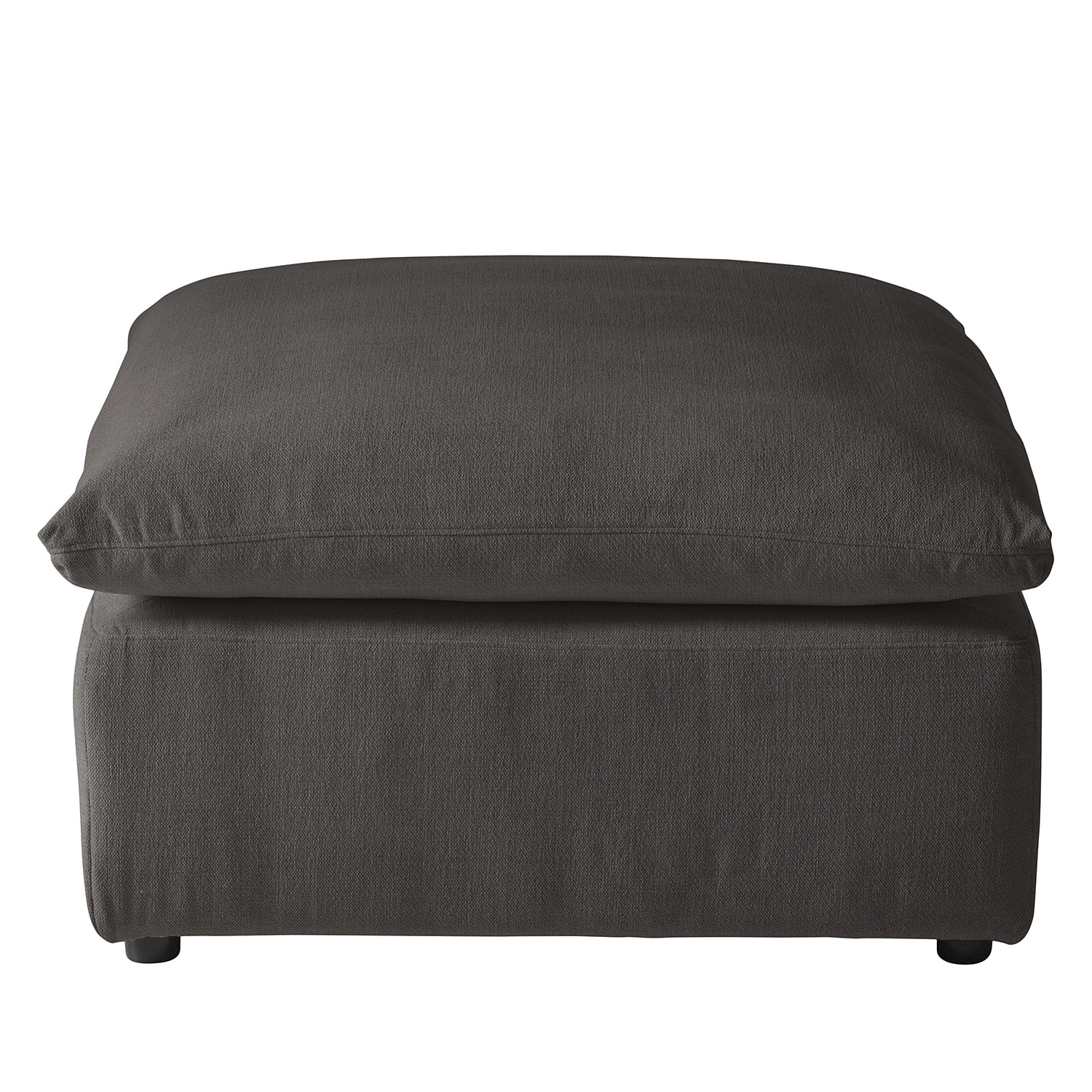 Studio Copenhagen Repose-pieds Velada - Tissu - Gris foncé - Largeur : 84 cm 5 Studio Copenhagen Repose-pieds Velada - Tissu - Gris foncé - Largeur : 84 cm – Image 3