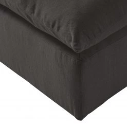 Studio Copenhagen Repose-pieds Velada - Tissu - Gris foncé - Largeur : 84 cm 18 Studio Copenhagen Repose-pieds Velada - Tissu - Gris foncé - Largeur : 84 cm -Meubles de salon Soldes 1000232654 210219 06340100049 DETAILS P000000001000232654