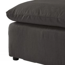 Studio Copenhagen Repose-pieds Velada - Tissu - Gris foncé - Largeur : 84 cm 20 Studio Copenhagen Repose-pieds Velada - Tissu - Gris foncé - Largeur : 84 cm -Meubles de salon Soldes 1000232654 210219 06340100051 DETAILS P000000001000232654