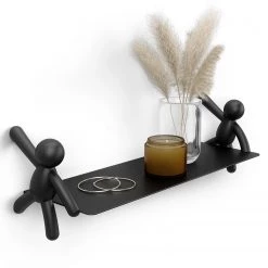 Umbra Étagère murale Buddy - Métal - Noir -Meubles de salon Soldes 1000235491 201214 15131800378 DETAILS P000000001000235491