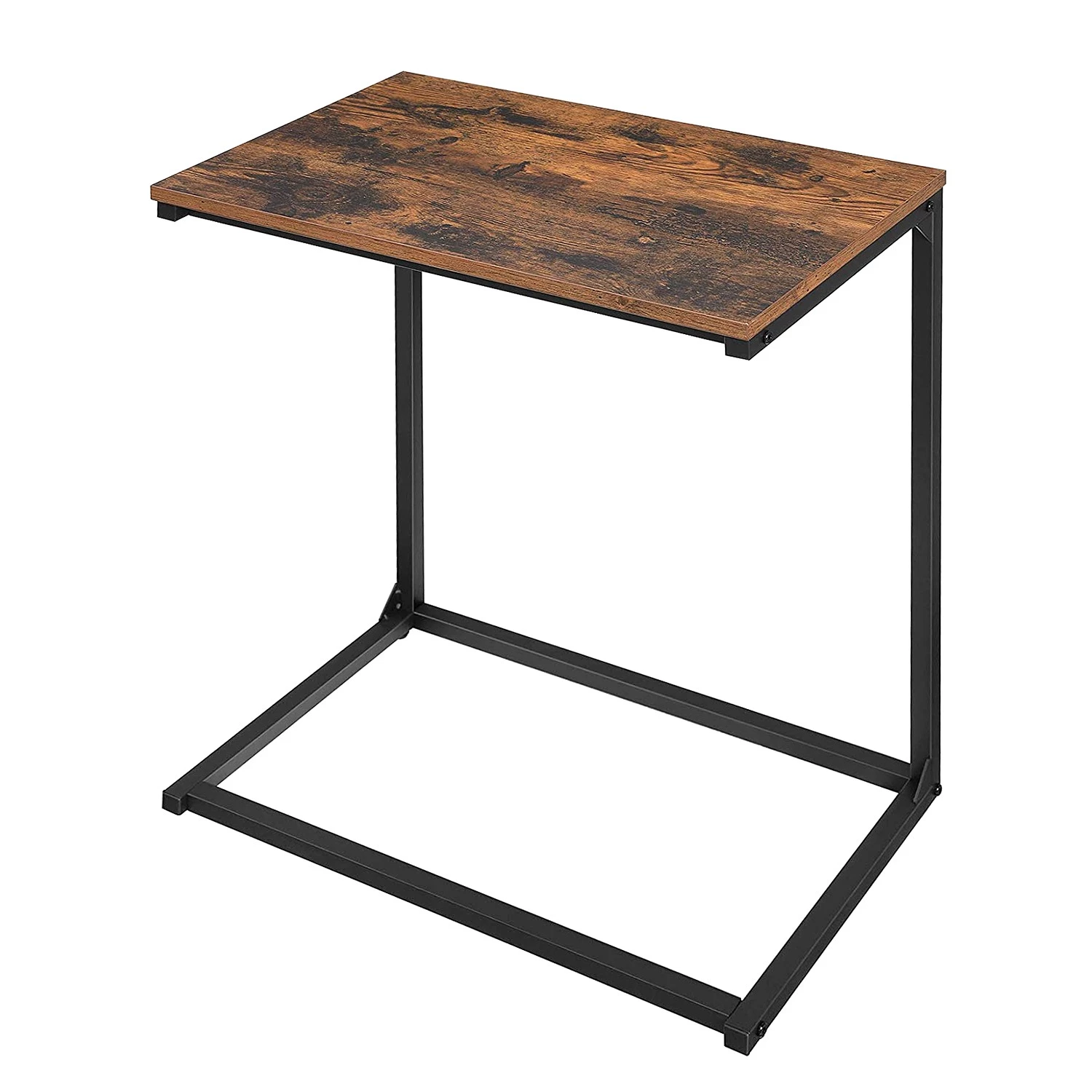 Red Living Bout de canapé Leesville - Métal - Marron / Noir 3 Red Living Bout de canapé Leesville - Métal - Marron / Noir