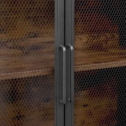 Red Living Buffet Thenon II - Noir / Marron -Meubles de salon Soldes 1000235692 201210 06231300190 DETAILS P000000001000235692