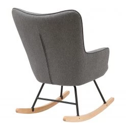 Mørteens Rocking chair Vessey I - Tissu - Gris 11 Mørteens Rocking chair Vessey I - Tissu - Gris -Meubles de salon Soldes 1000235812 210126 13070200083 DETAILS P000000001000235812