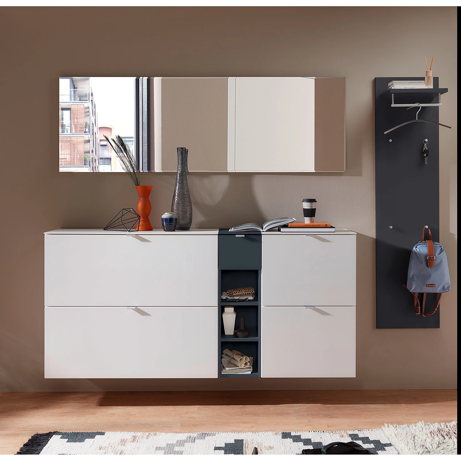 Loftscape Étagère murale Robion I - Anthracite 4 Loftscape Étagère murale Robion I - Anthracite – Image 2