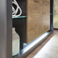 Red Living Buffet Talence II - Imitation châtaigner / Gris 16 Red Living Buffet Talence II - Imitation châtaigner / Gris -Meubles de salon Soldes 1000236850 201218 06044600054 DETAILS P000000001000236850