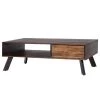 Ars Natura Table basse Woodal - Acacia massif