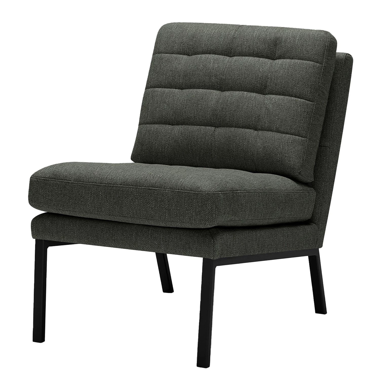 Studio Copenhagen Fauteuil Chilli - Tissu Shina: Gris - Noir 3 Studio Copenhagen Fauteuil Chilli - Tissu Shina: Gris - Noir