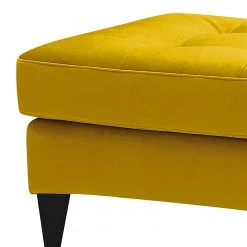 Studio Copenhagen Repose-pieds capitonné Powder - Velours Houki: Jaune moutarde - Noir 10 Studio Copenhagen Repose-pieds capitonné Powder - Velours Houki: Jaune moutarde - Noir -Meubles de salon Soldes 1000238880 210121 14460600918 DETAILS P000000001000238880