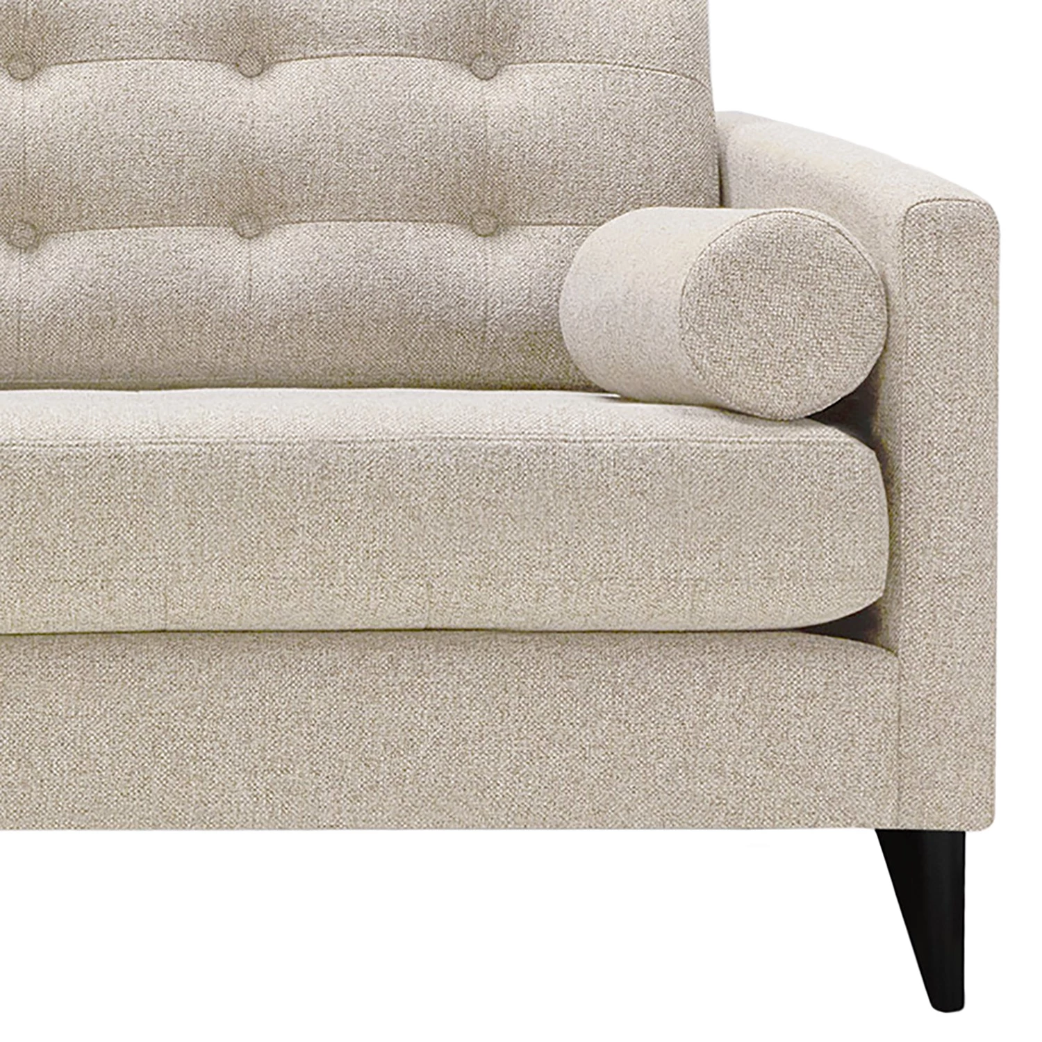 Studio Copenhagen Canapé Powder (2 places) - Tissu Shina: Beige - Noir 6 Studio Copenhagen Canapé Powder (2 places) - Tissu Shina: Beige - Noir – Image 4