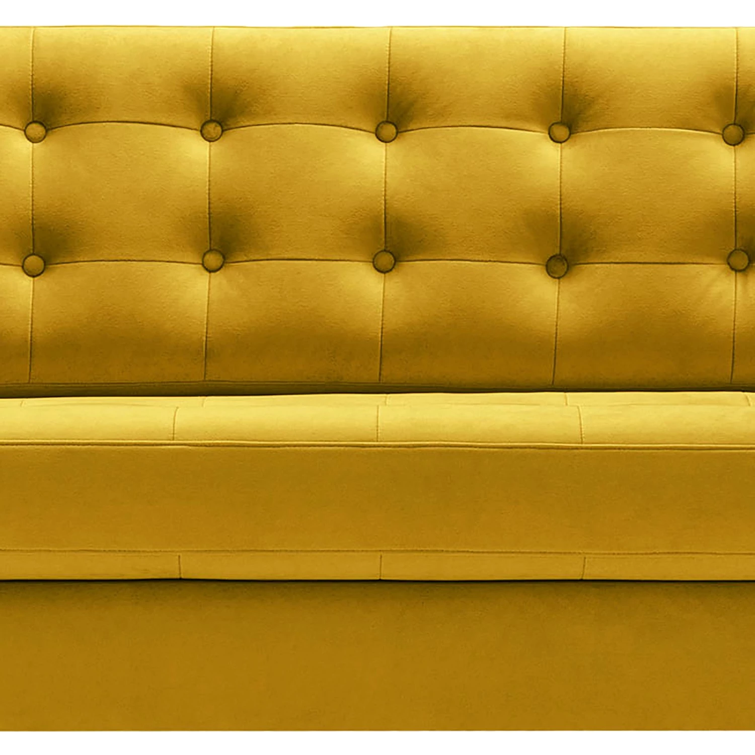 Studio Copenhagen Canapé Powder (3 places) - Velours Houki: Jaune moutarde - Noir 5 Studio Copenhagen Canapé Powder (3 places) - Velours Houki: Jaune moutarde - Noir – Image 3