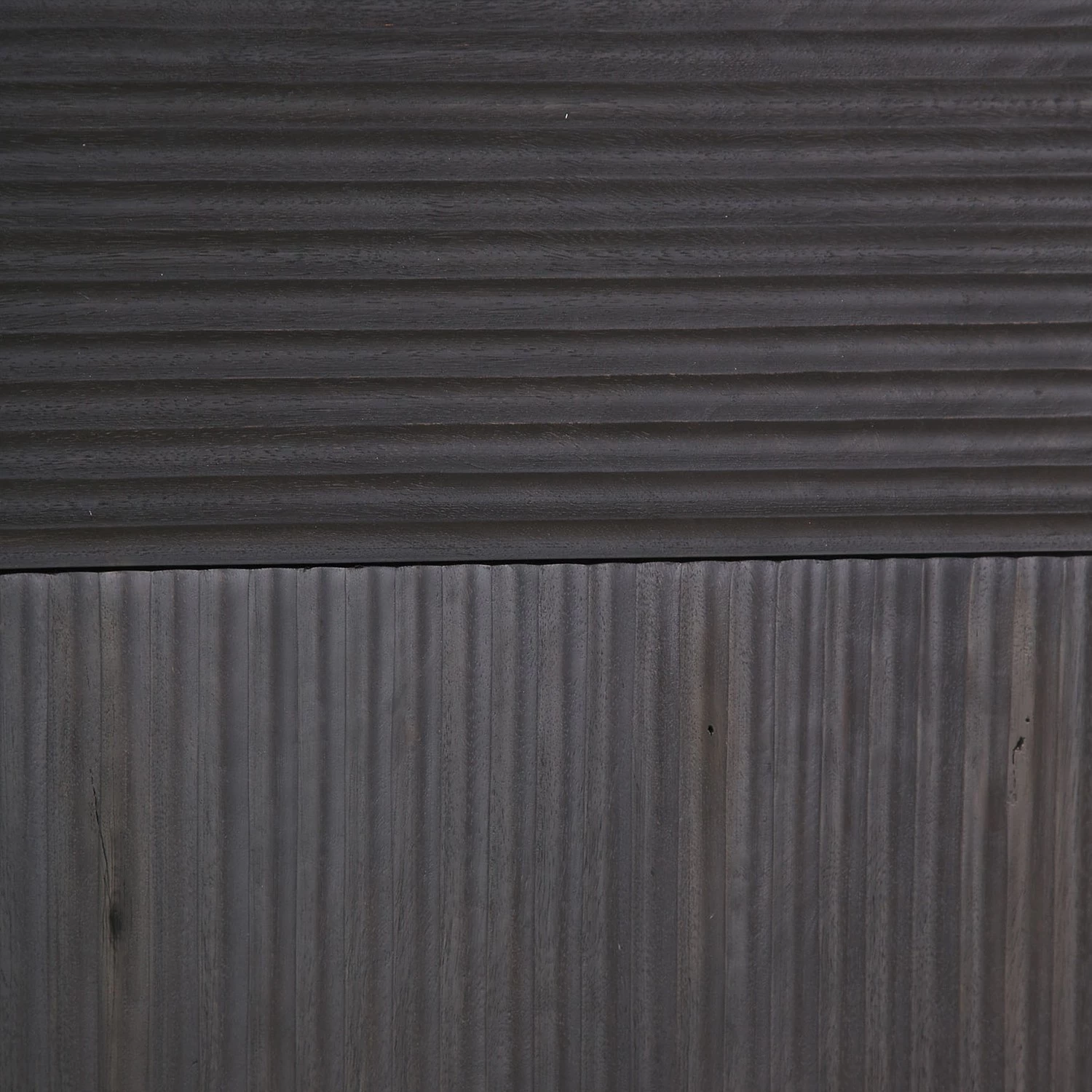 Red Living Buffet haut Soyons - Acacia massif / Métal - Noir / Doré 7 Red Living Buffet haut Soyons - Acacia massif / Métal - Noir / Doré – Image 5