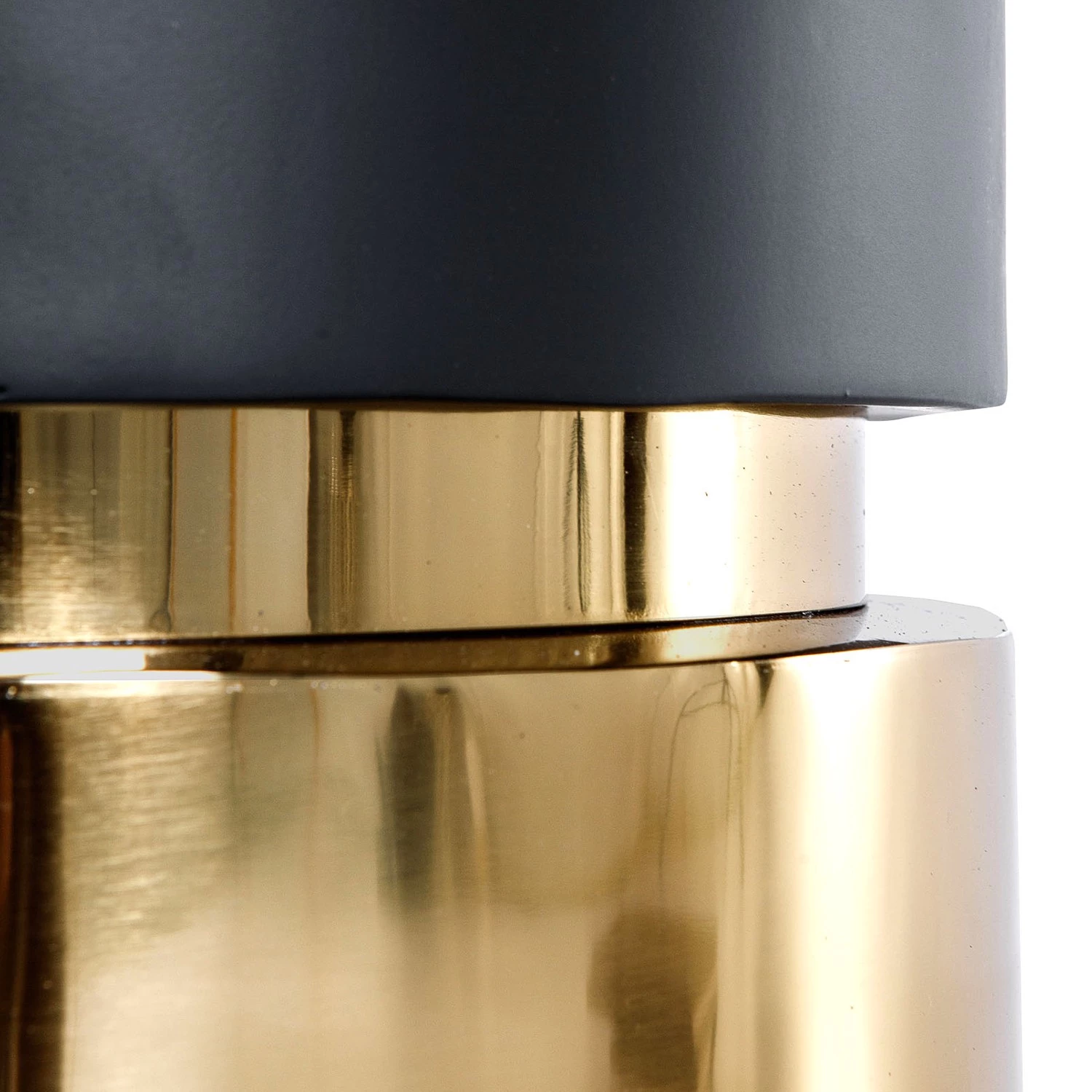 Red Living Bout de canapé Payzac II - Métal - Noir / Doré 9 Red Living Bout de canapé Payzac II - Métal - Noir / Doré – Image 7