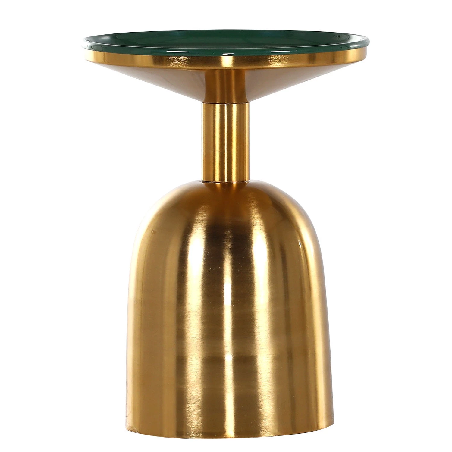 Red Living Bout de canapé Payzac III - Métal - Vert / Doré 3 Red Living Bout de canapé Payzac III - Métal - Vert / Doré