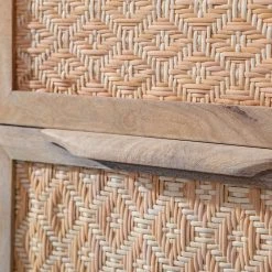 Naturoo Commode Rumilly II - Tressage en rotin / Manguier massif -Meubles de salon Soldes 1000239534 210908 16520500035 DETAILS P000000001000239534