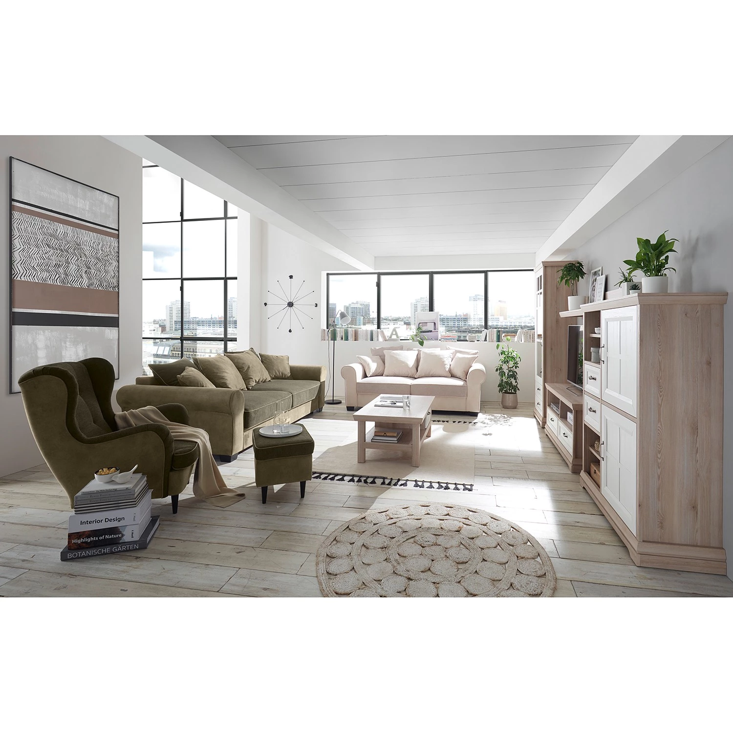 Ridgevalley Vitrine Avene II - Blanc / Imitation pin 7 Ridgevalley Vitrine Avene II - Blanc / Imitation pin – Image 5