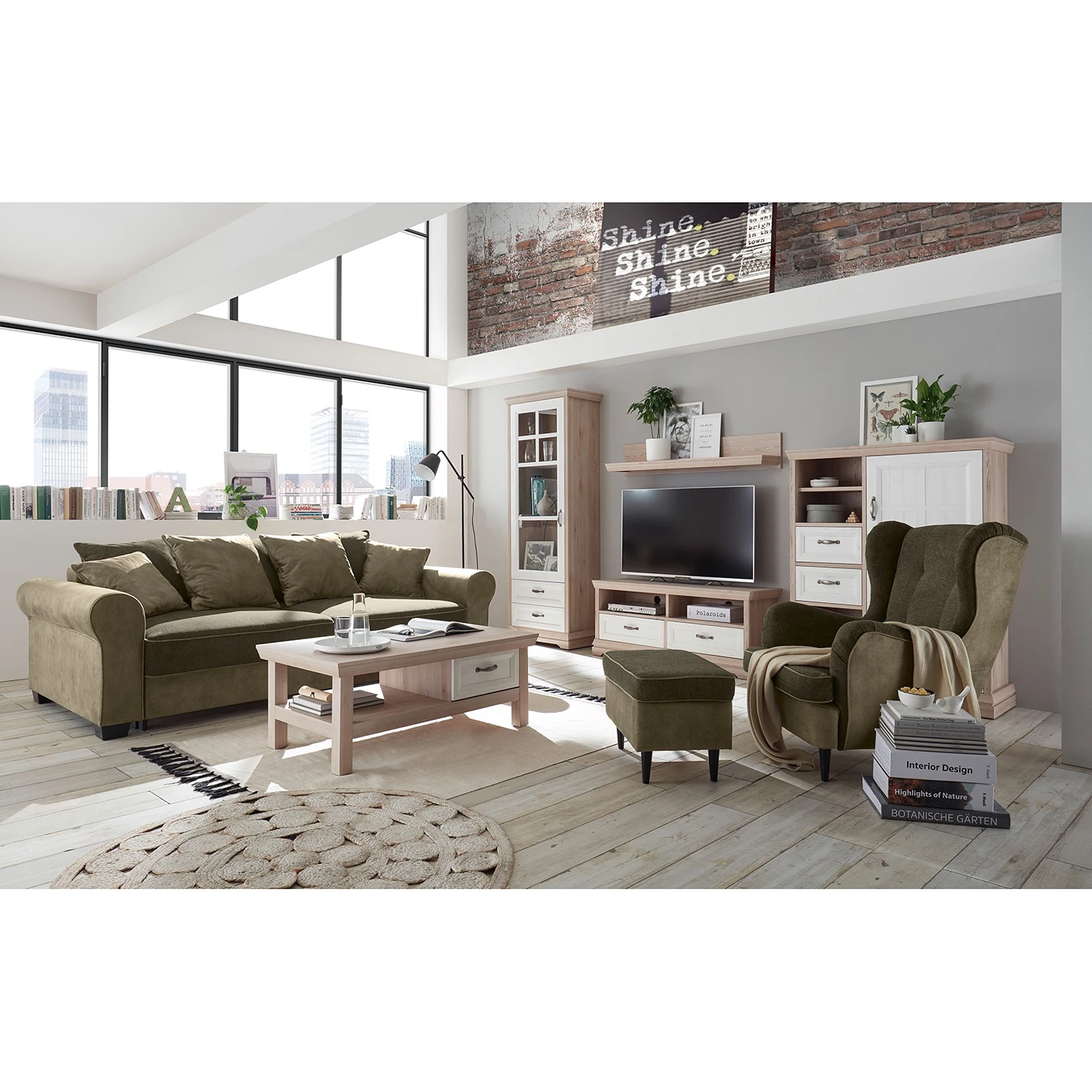 Ridgevalley Vitrine Avene II - Blanc / Imitation pin 8 Ridgevalley Vitrine Avene II - Blanc / Imitation pin – Image 6