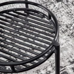 Red Living Bout de canapé Fenay III - Acacia massif / Métal - Acacia / Noir -Meubles de salon Soldes 1000240804 210608 14180800012 MOOD DETAILS P000000001000240804 mood