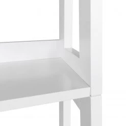 Mørteens Étagère Kolding - Bambou massif - Blanc -Meubles de salon Soldes 1000241539 211223 123718000110 DETAILS P000000001000241539