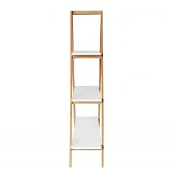 Mørteens Étagère Tondern - Bambou massif - Blanc / Bambou 9 Mørteens Étagère Tondern - Bambou massif - Blanc / Bambou -Meubles de salon Soldes 1000241543 211223 123718000115 DETAILS P000000001000241543