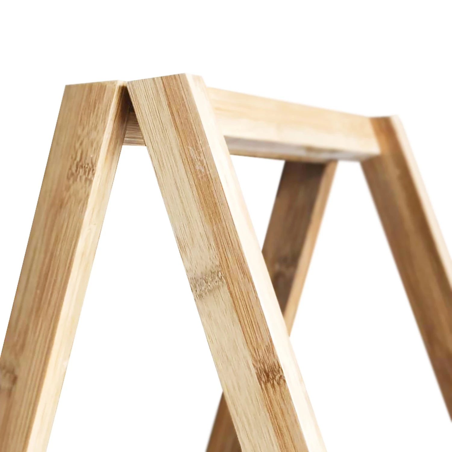 Mørteens Étagère Tondern - Bambou massif - Blanc / Bambou 6 Mørteens Étagère Tondern - Bambou massif - Blanc / Bambou – Image 4