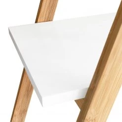 Mørteens Étagère Tondern - Bambou massif - Blanc / Bambou 11 Mørteens Étagère Tondern - Bambou massif - Blanc / Bambou -Meubles de salon Soldes 1000241543 211223 123718000137 DETAILS P000000001000241543