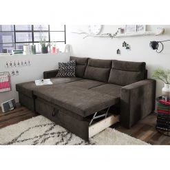 Loftscape Canapé d’angle Veuves - Microfibre - Microfibre Ranu: Gris minéral 17 Loftscape Canapé d’angle Veuves - Microfibre - Microfibre Ranu: Gris minéral -Meubles de salon Soldes 1000241635 210127 18065800023 MOOD DETAILS P000000001000241635 mood