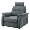 Loftscape Fauteuil de relaxation Lomme - Microfibre - Microfibre Ranu: Anthracite -Meubles de salon Soldes 1000241652 210127 18085100092 IMAGE P000000001000241652