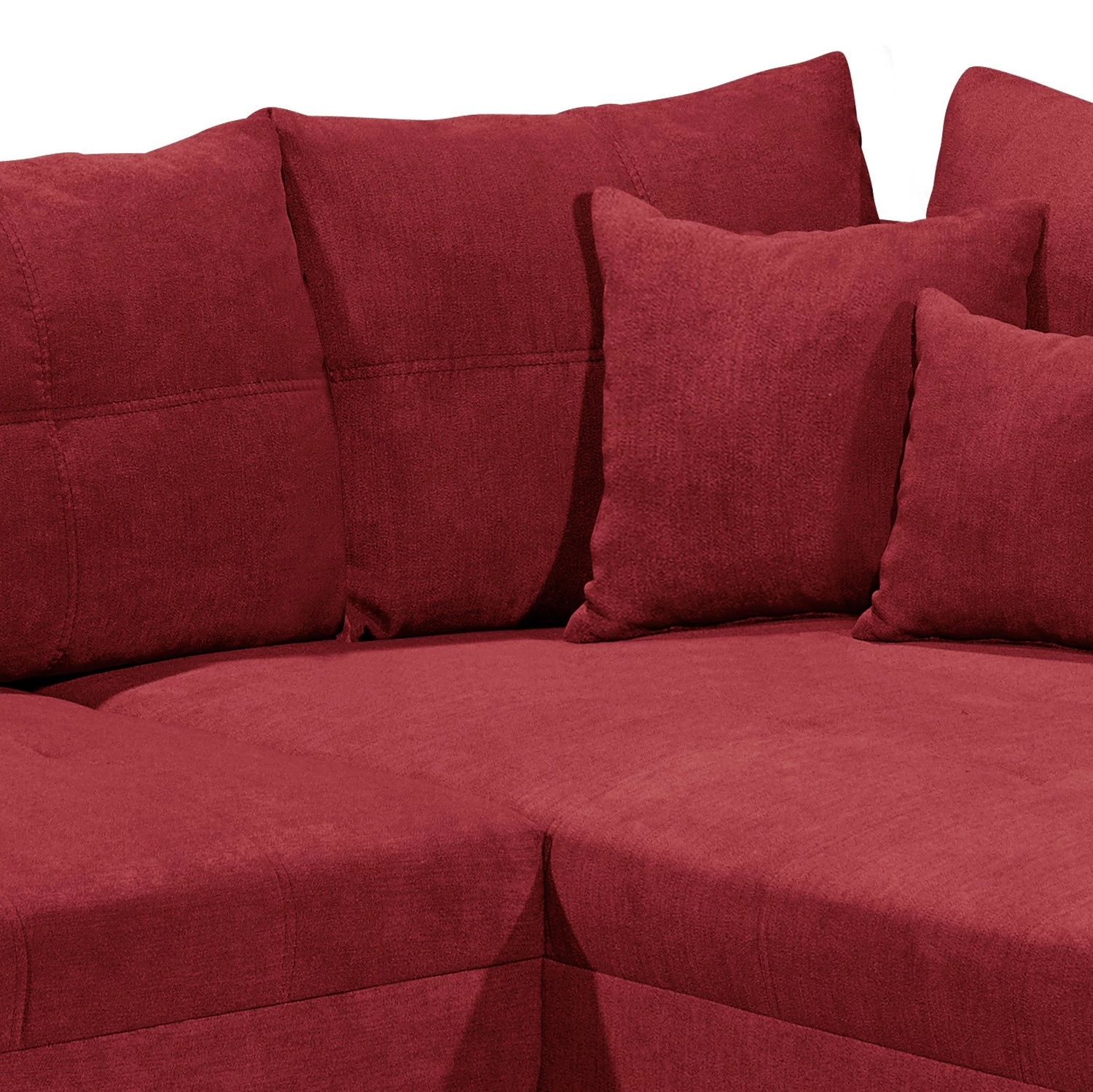 Loftscape Canapé d’angle Viersat - Microfibre - Microfibre Ranu: Baies - Méridienne courte à droite (vue de face) 9 Loftscape Canapé d’angle Viersat - Microfibre - Microfibre Ranu: Baies - Méridienne courte à droite (vue de face) – Image 7