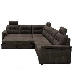 Loftscape Canapé d’angle Lomme - Microfibre - Microfibre Ranu: Gris minéral - Fonction lit à gauche (vue de face) - Profondeur : 304 cm 23 Loftscape Canapé d’angle Lomme - Microfibre - Microfibre Ranu: Gris minéral - Fonction lit à gauche (vue de face) - Profondeur : 304 cm -Meubles de salon Soldes 1000241691 210127 18185800507 DETAILS P000000001000241691