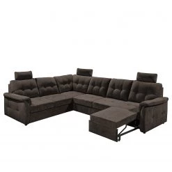 Loftscape Canapé d’angle Lomme - Microfibre - Microfibre Ranu: Gris minéral - Fonction lit à gauche (vue de face) - Profondeur : 304 cm 26 Loftscape Canapé d’angle Lomme - Microfibre - Microfibre Ranu: Gris minéral - Fonction lit à gauche (vue de face) - Profondeur : 304 cm -Meubles de salon Soldes 1000241691 210127 18190200510 DETAILS P000000001000241691