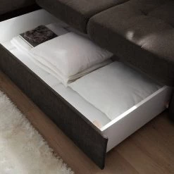 Loftscape Canapé d’angle Lomme - Microfibre - Microfibre Ranu: Gris minéral - Fonction lit à gauche (vue de face) - Profondeur : 304 cm 27 Loftscape Canapé d’angle Lomme - Microfibre - Microfibre Ranu: Gris minéral - Fonction lit à gauche (vue de face) - Profondeur : 304 cm -Meubles de salon Soldes 1000241691 210127 18190400511 DETAILS P000000001000241691