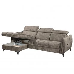 Loftscape Canapé d’angle Grillon - Velours - Velours Insa: Gris minéral 22 Loftscape Canapé d’angle Grillon - Velours - Velours Insa: Gris minéral -Meubles de salon Soldes 1000241711 210127 18265300751 DETAILS P000000001000241711