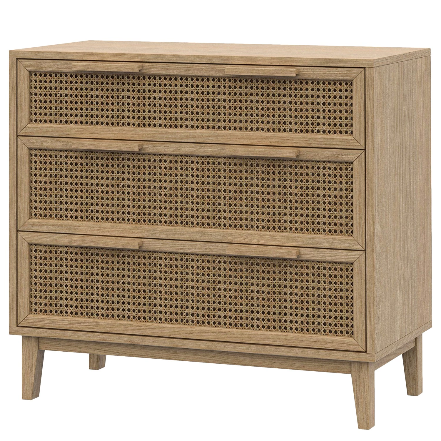 Studio Copenhagen Commode Canee I - Cannage / Placage en bois véritable - Chêne 2 Studio Copenhagen Commode Canee I - Cannage / Placage en bois véritable - Chêne